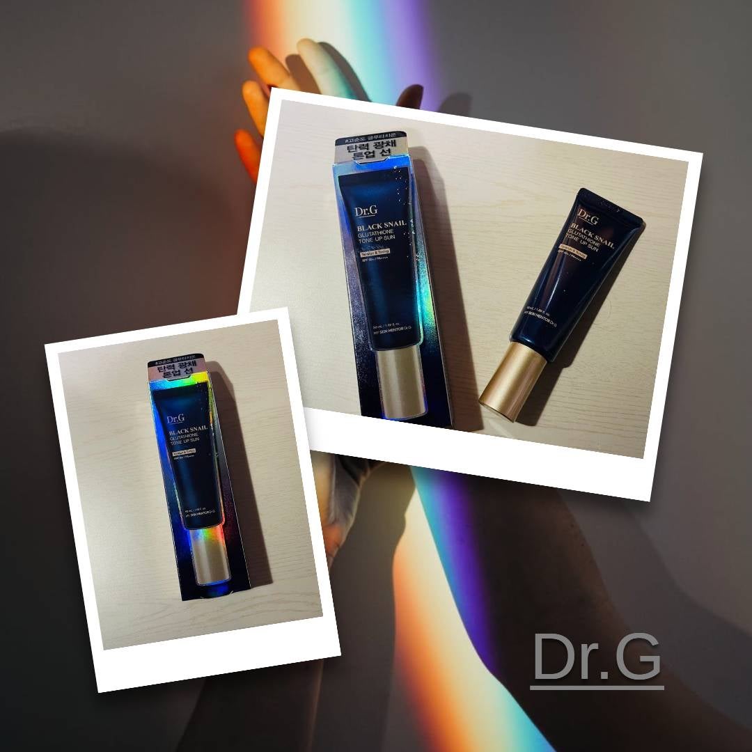 ブラックスネイルグルタチオントーンアップサン/Dr.G/日焼け止めクリームを使ったクチコミ(1枚目)