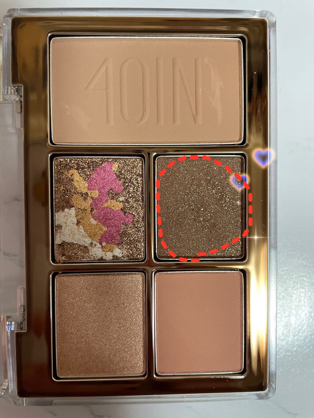 Stonism Shadow Palette/4OIN /アイシャドウパレットを使ったクチコミ（2枚目）