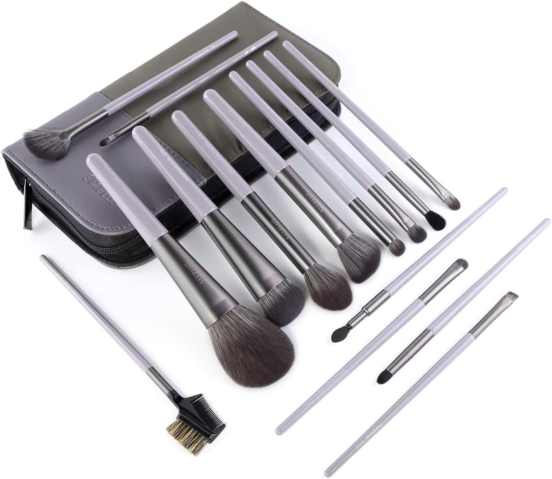 SIXPLUS  藤の花 シリーズ メイクブラシ15本セット / SIXPLUS