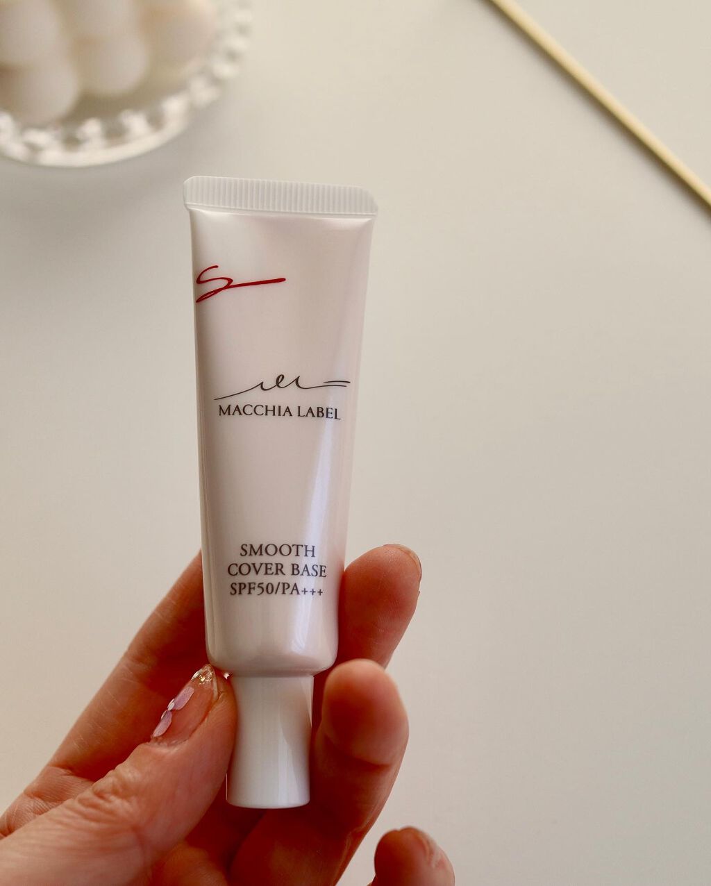 スムースカバーベースa/Macchia Label/化粧下地を使ったクチコミ（2枚目）
