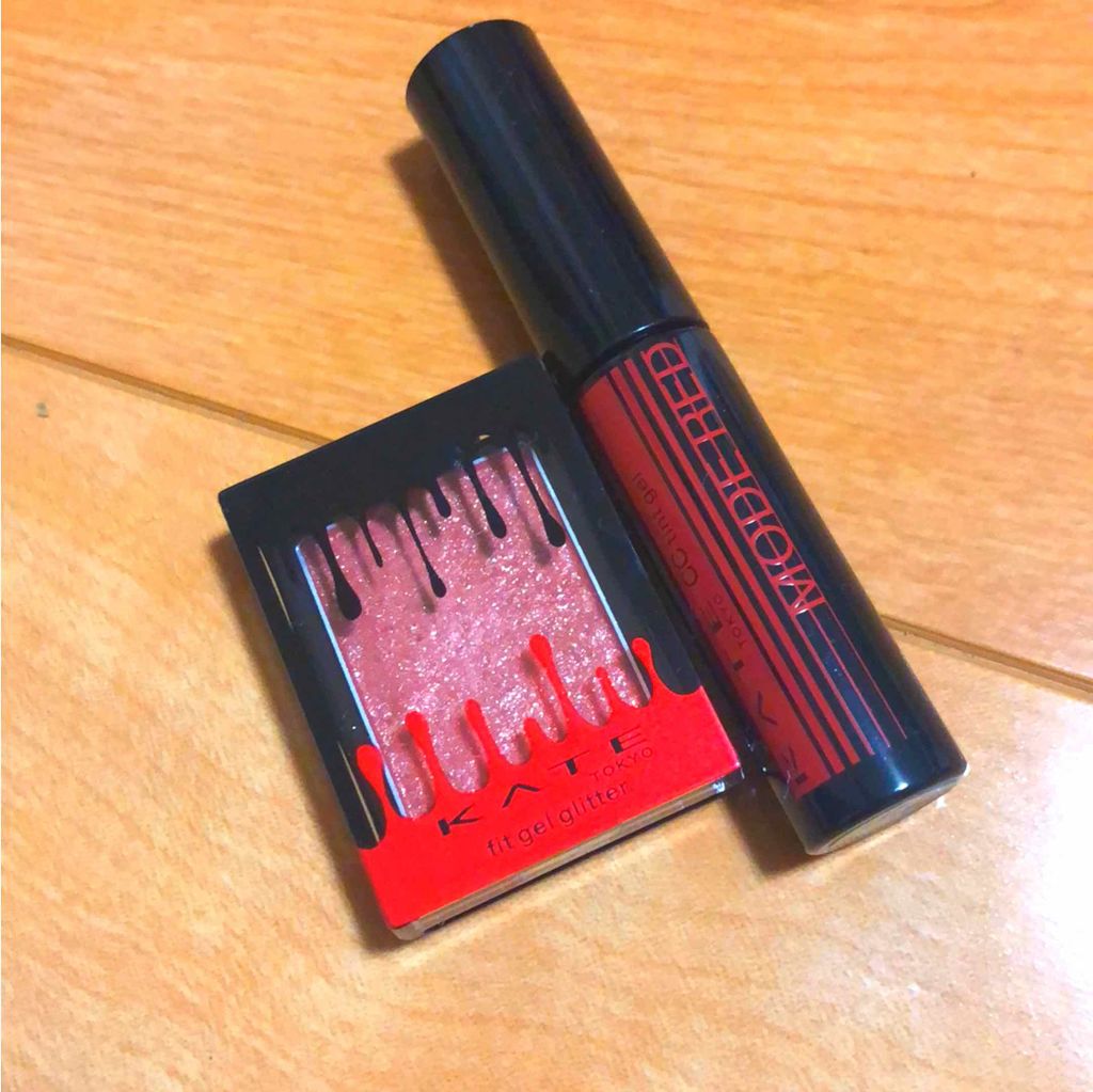 フィットジェルグリッター/KATE/ジェル・クリームアイシャドウを使ったクチコミ（1枚目）