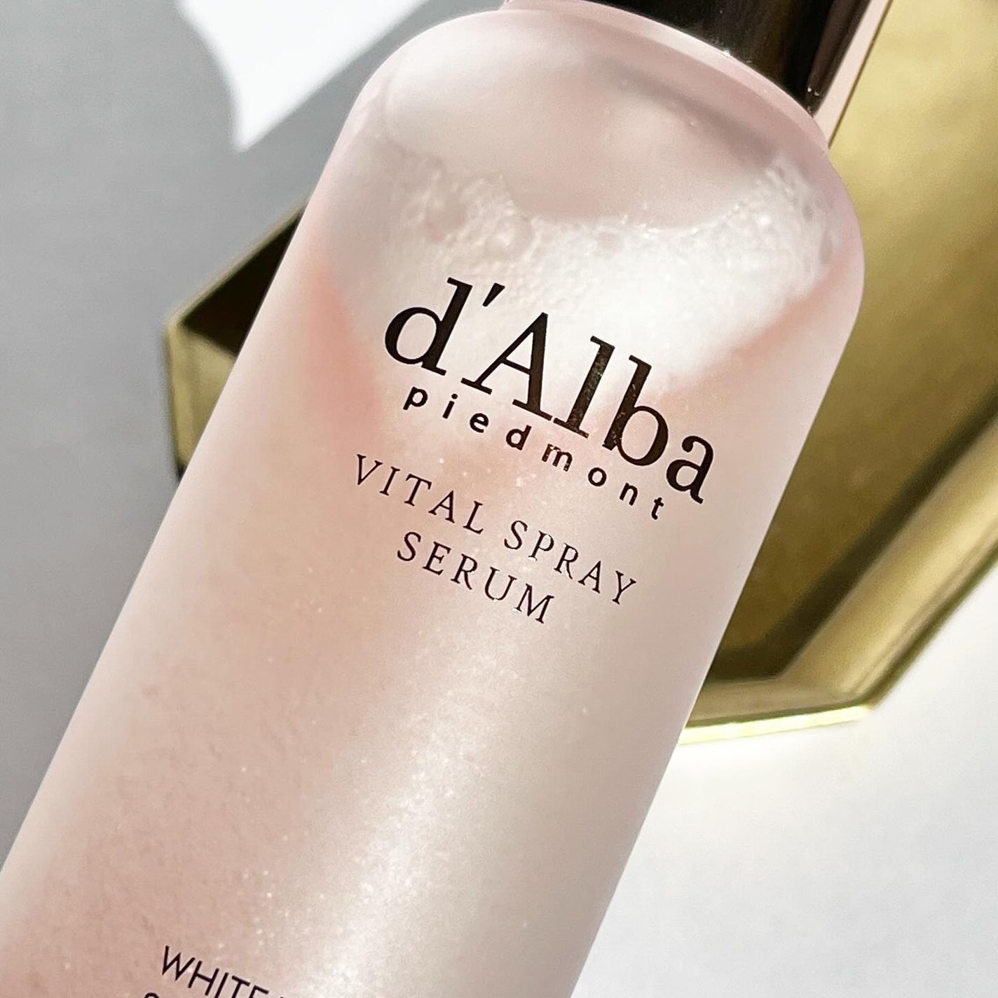 ダルバ ホワイトトリュフバイタルスプレーセラム/ダルバ/ミスト状化粧水を使ったクチコミ(4枚目)