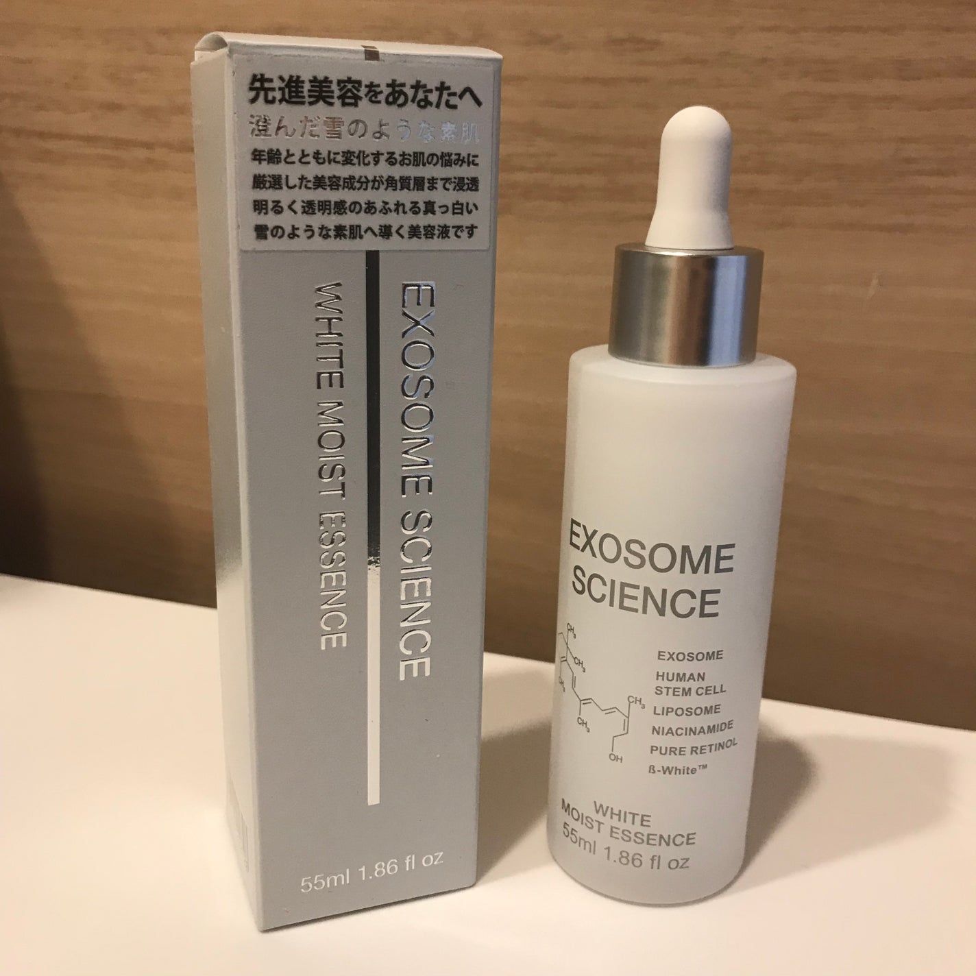 エクソソームサイエンスホワイトモイストエッセンス/コアジャパン/美容液を使ったクチコミ(1枚目)