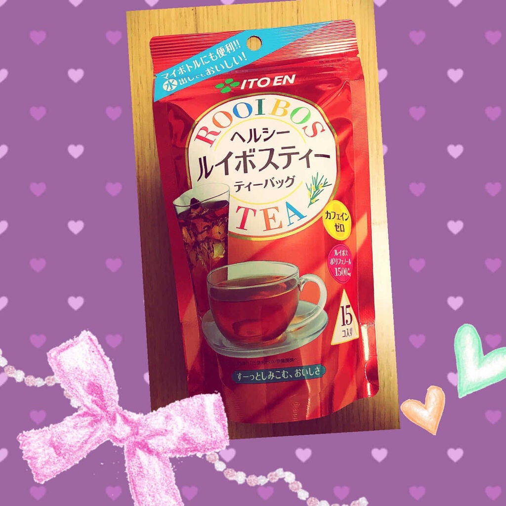 ヘルシー ルイボスティー/伊藤園/ドリンクを使ったクチコミ(1枚目)
