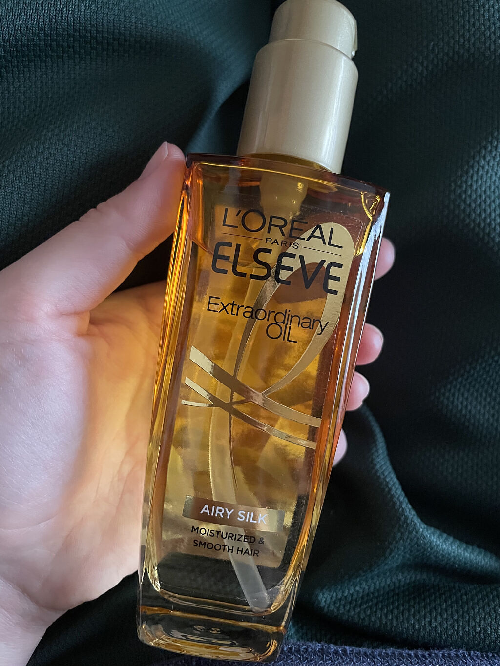 ロレアル パリ エクストラオーディナリー オイル エアリー シルク/ロレアル パリ/ヘアオイルを使ったクチコミ（3枚目）