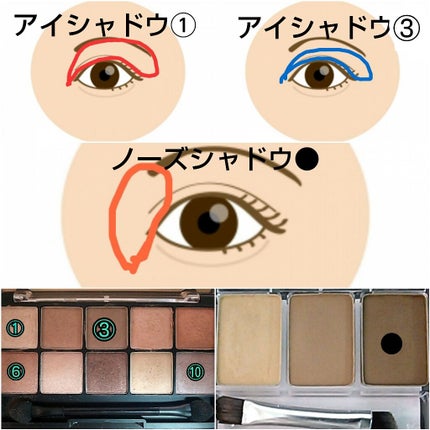 EYEBROW&NOSESHADOW/MAGIC CLOSET/パウダーアイブロウを使ったクチコミ(4枚目)