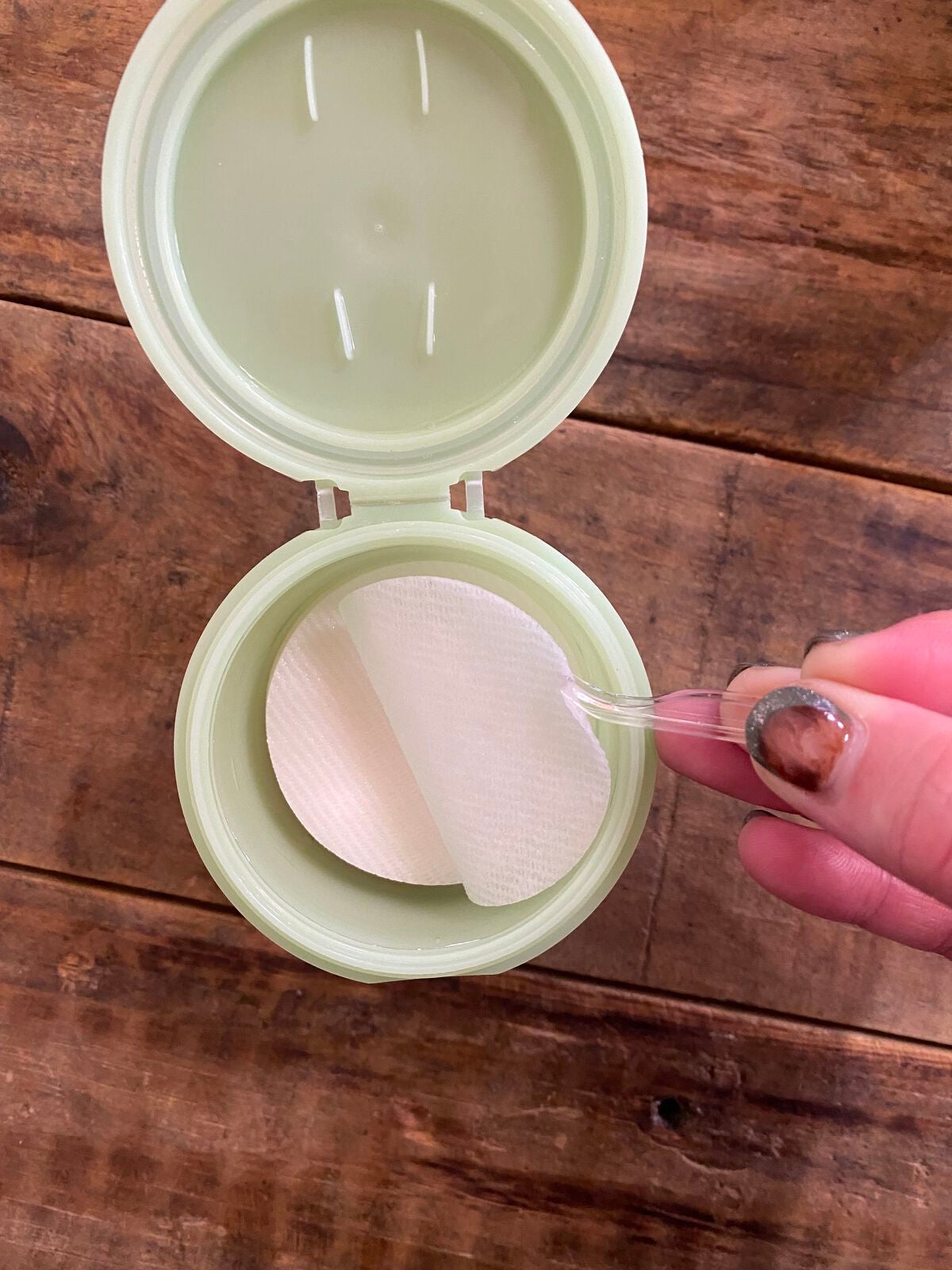 ドクダミカーミングタッチスポットパッド/Abib /トナーパッドを使ったクチコミ(3枚目)