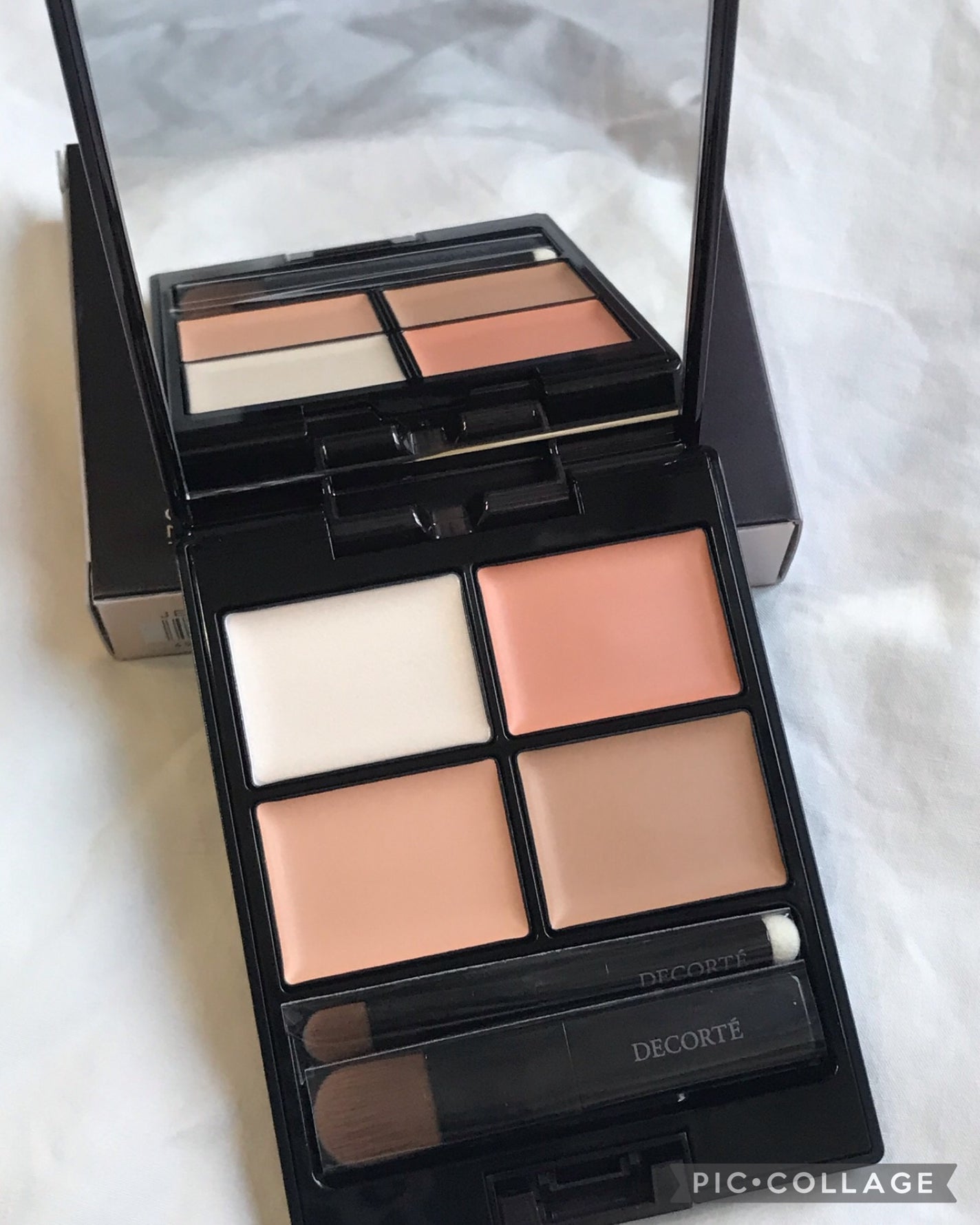 トーンパーフェクティング パレット/DECORTÉ/パレットコンシーラーを使ったクチコミ(2枚目)