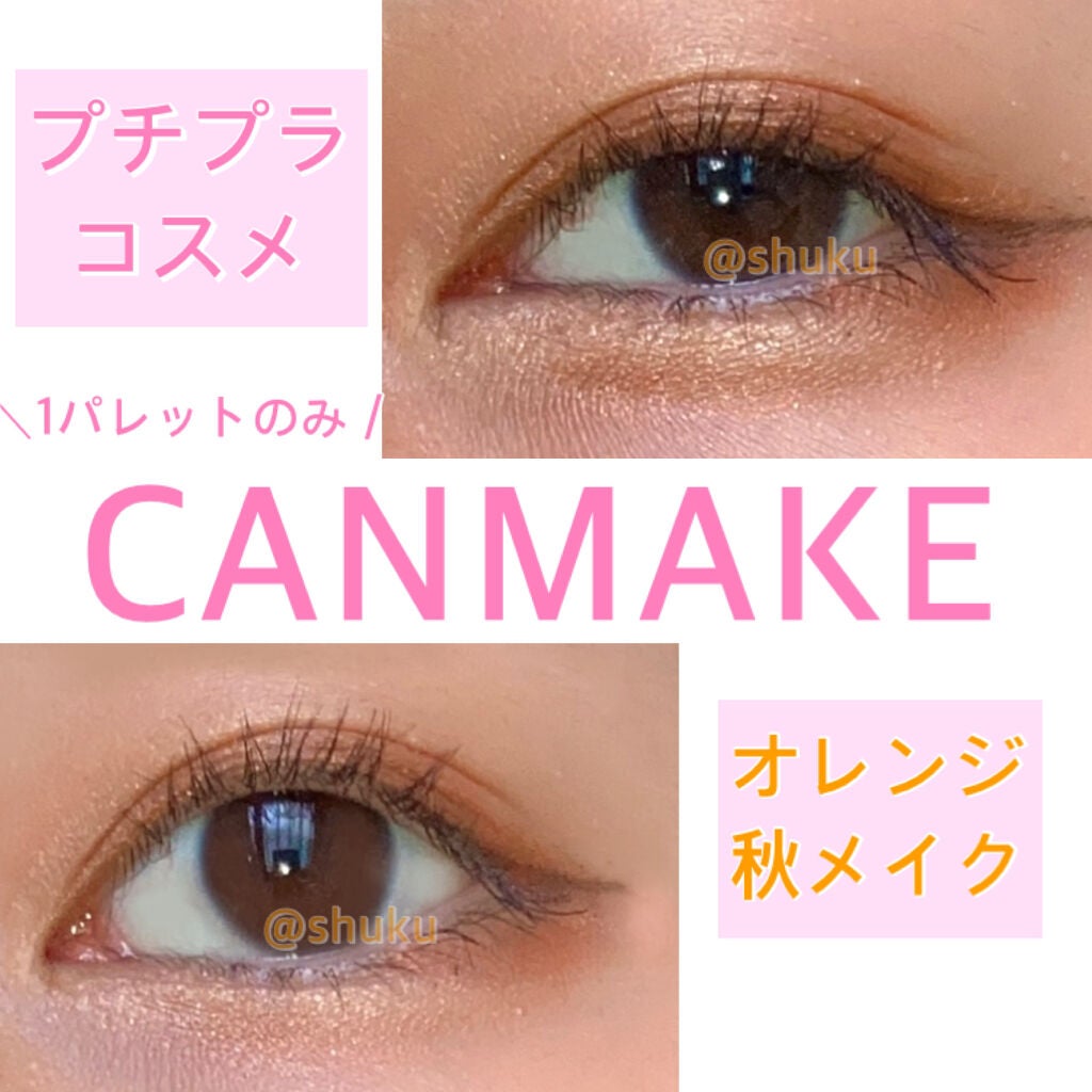 シルキースフレアイズ/キャンメイク/アイシャドウパレットを使ったクチコミ(1枚目)