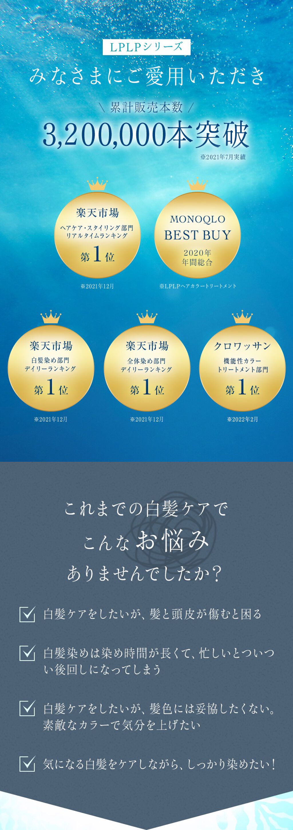 エッセンスカラートリートメント/LPLP(ルプルプ)/ヘアカラーを使ったクチコミ(6枚目)