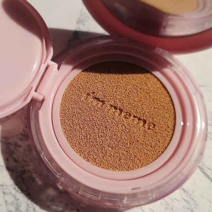 ワンダーベルベットラスティングクッション/i’m meme/クッションファンデーションを使ったクチコミ(4枚目)