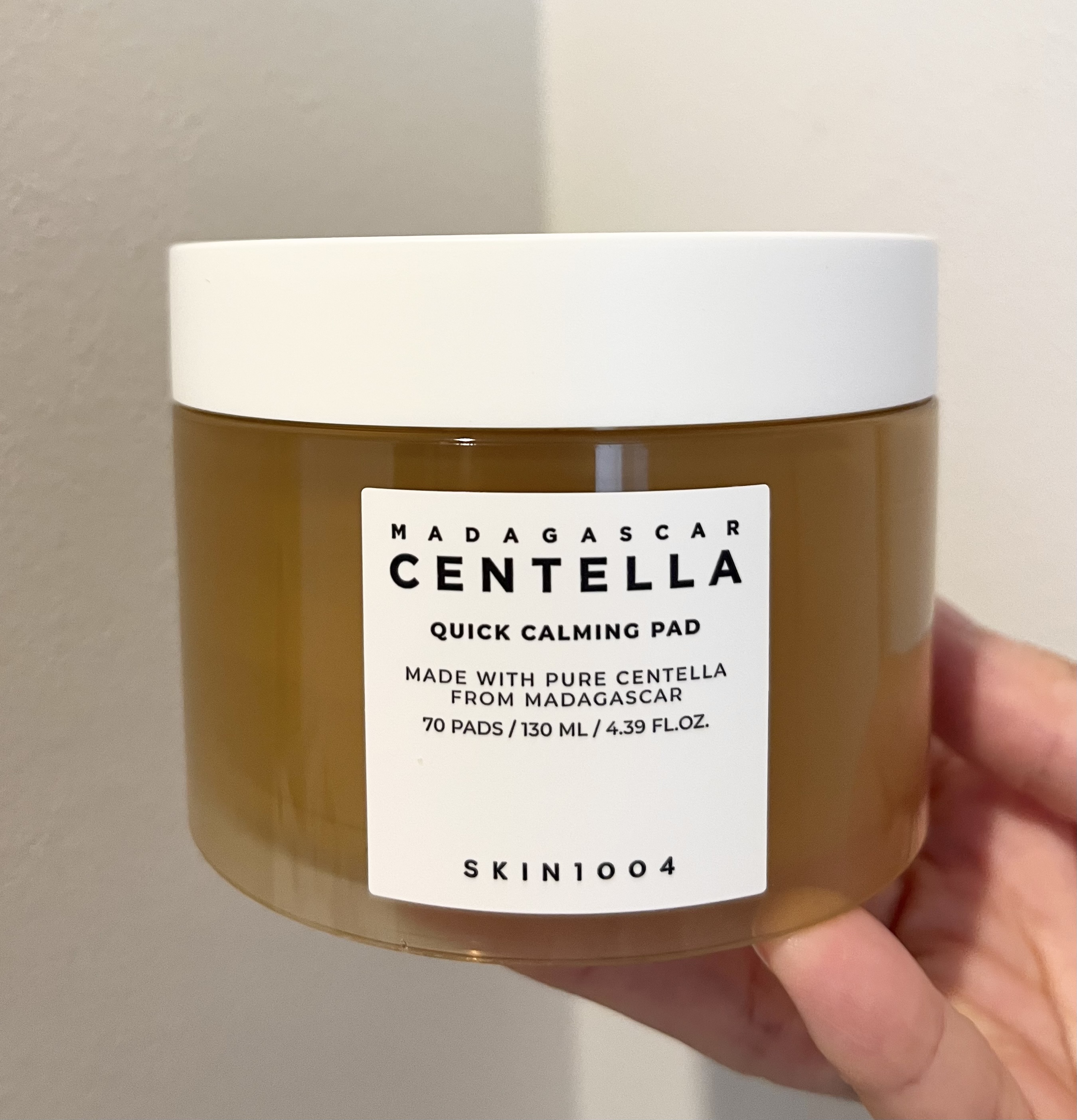 センテラ クイックカーミングパッド/SKIN1004/トナーパッドを使ったクチコミ（1枚目）