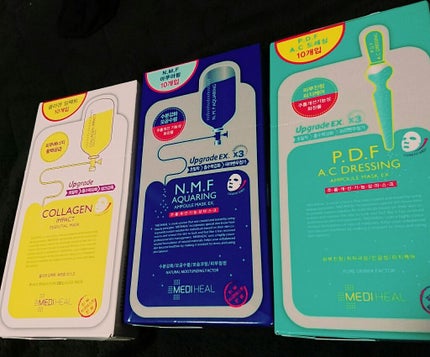 N.M.FアクアアンプルマスクJEX/MEDIHEAL/シートマスク・パックを使ったクチコミ(1枚目)