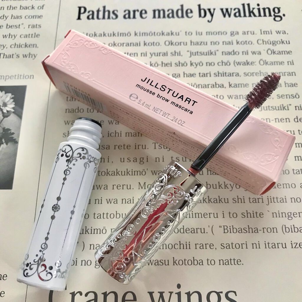 ジルスチュアート ムースブロウマスカラ/JILL STUART/眉マスカラを使ったクチコミ(2枚目)