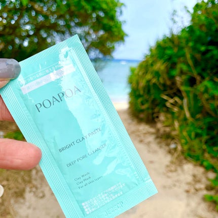 ブライトクレイペースト/POAPOA/洗顔フォームを使ったクチコミ(1枚目)