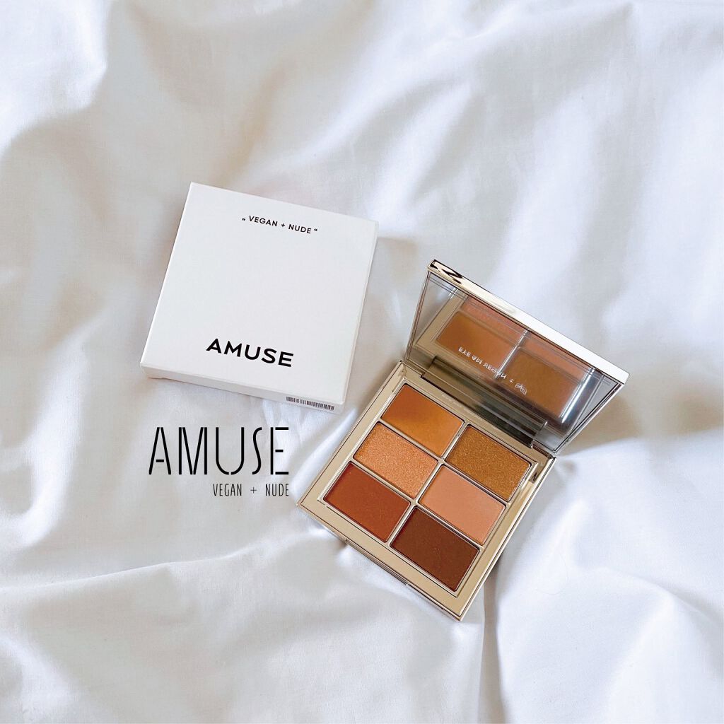 アイ ヴィーガン シアーパレット/AMUSE/アイシャドウパレットを使ったクチコミ(1枚目)