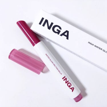 INGA Water Glow Melting Balmのクチコミ「💜INGA ウォーターグローメルティングバーム
　
　
♡┈┈┈┈┈┈┈┈┈┈┈┈┈┈┈┈
　.....」（2枚目）