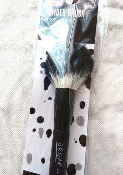 UR GLAM POWDER BRUSH/U R GLAM/メイクブラシを使ったクチコミ(2枚目)