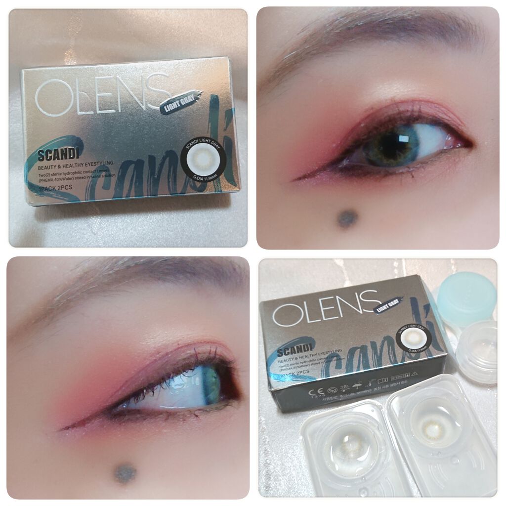 SCANDI(スカンディ)/OLENS/カラーコンタクトレンズを使ったクチコミ(1枚目)