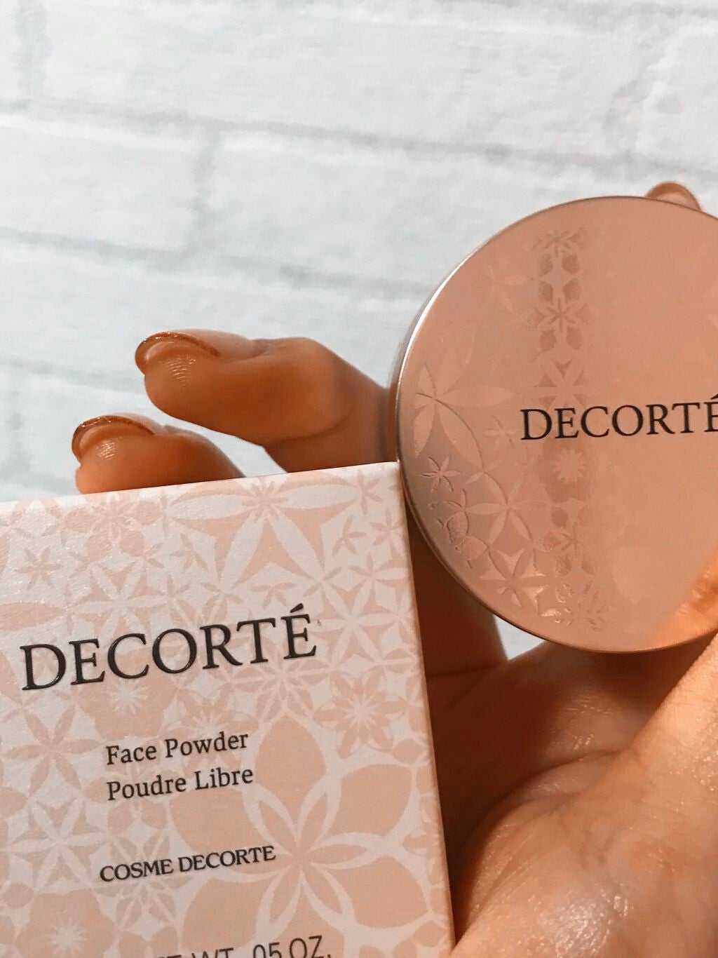フェイスパウダー/DECORTÉ/ルースパウダーを使ったクチコミ(1枚目)