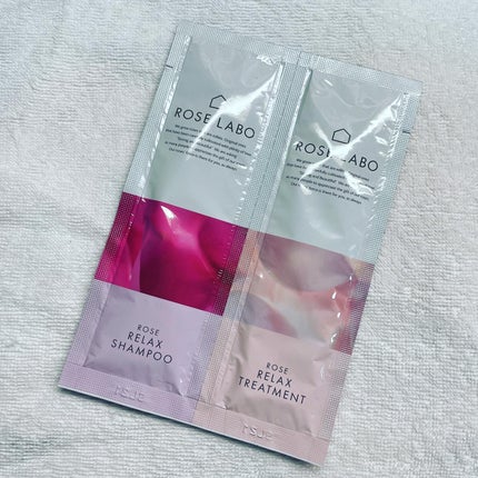 ローズリラックスシャンプー&トリートメント トライアル 1回分/ROSE LABO/市販シャンプーの画像