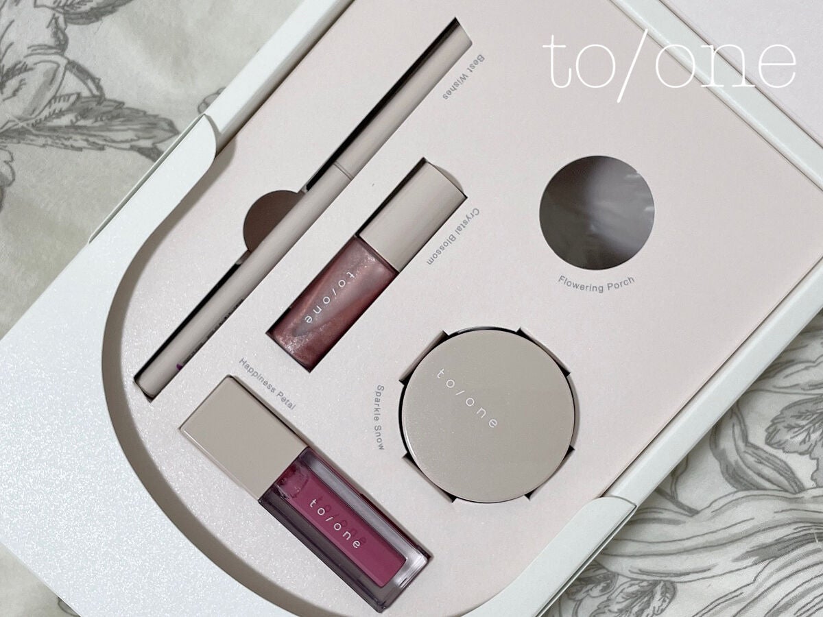 ホリデー メイクアップ コレクション 2022/to/one/メイクアップキットを使ったクチコミ(8枚目)