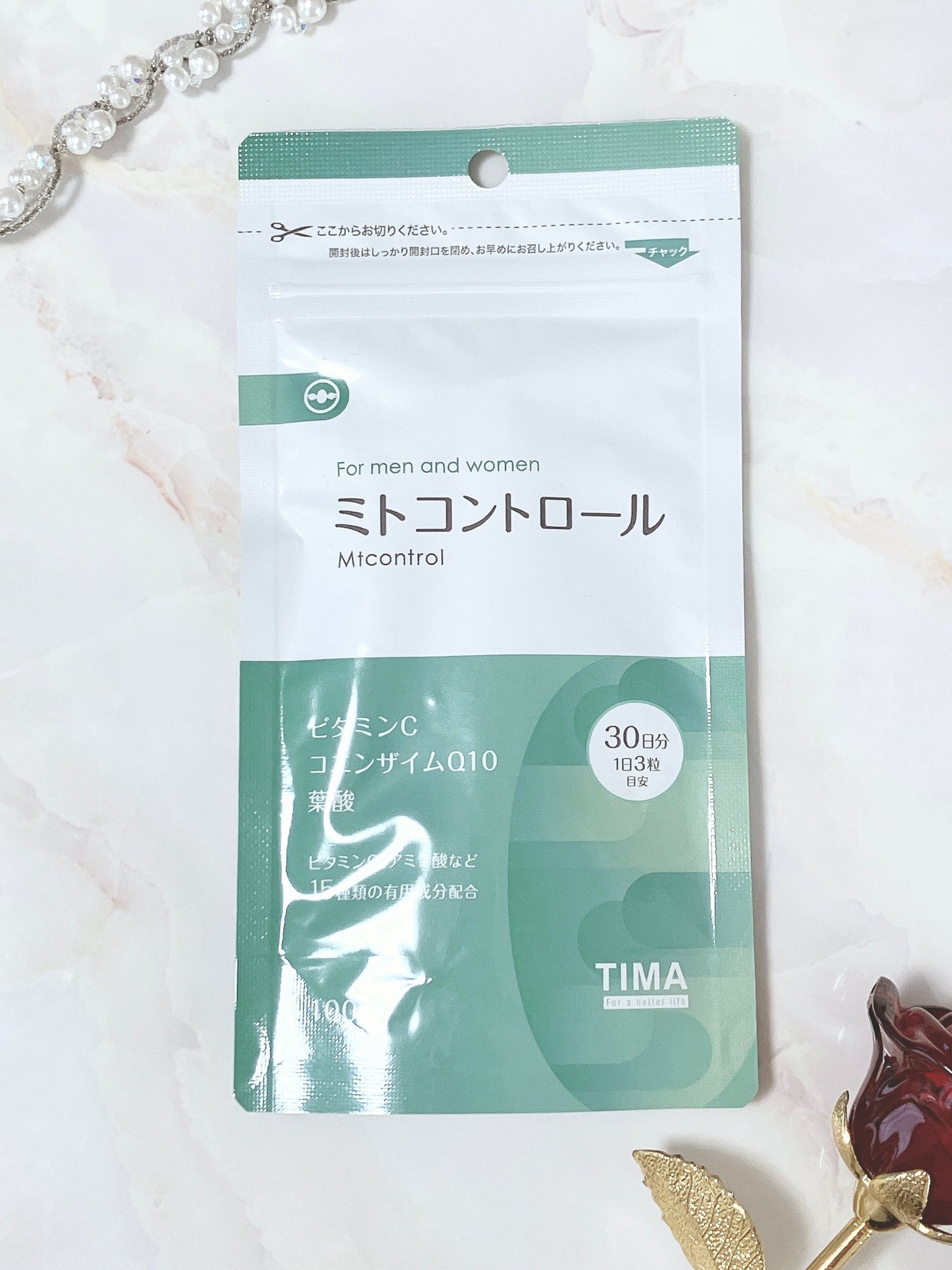 ミトコントロール/TIMA Tokyo/美容サプリメントを使ったクチコミ(1枚目)