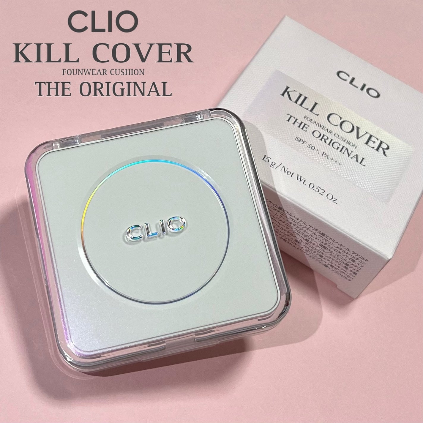 キル カバー ファンウェア クッション ザ オリジナル/CLIO/クッションファンデーションを使ったクチコミ(1枚目)