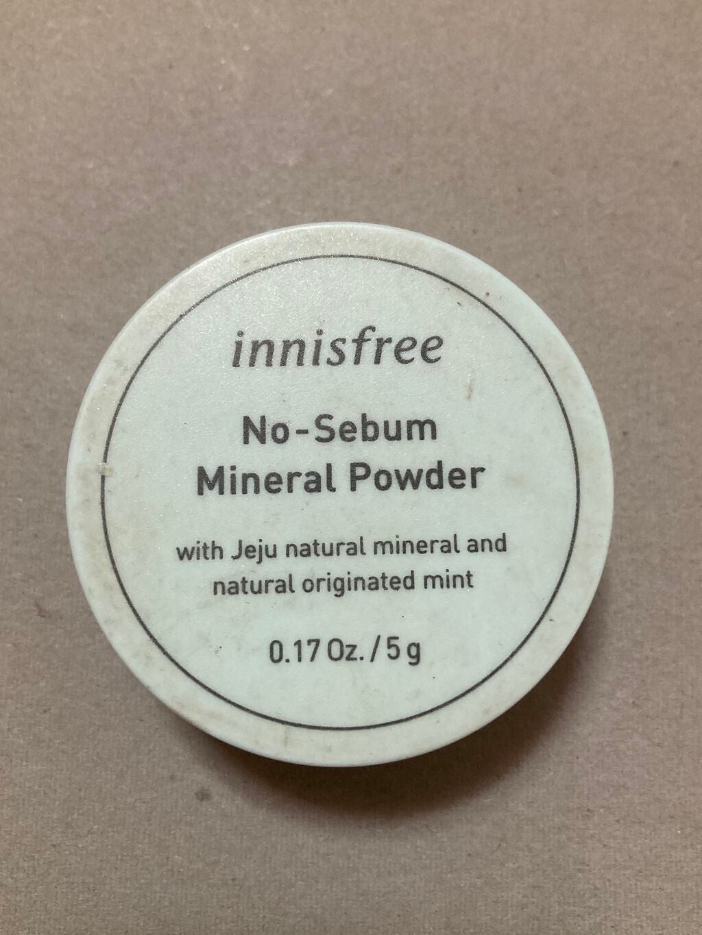 ノーセバム ミネラルパウダー/innisfree/ルースパウダーを使ったクチコミ(1枚目)