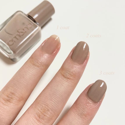 ムードペブルネイル/rom&nd/マニキュアを使ったクチコミ(2枚目)