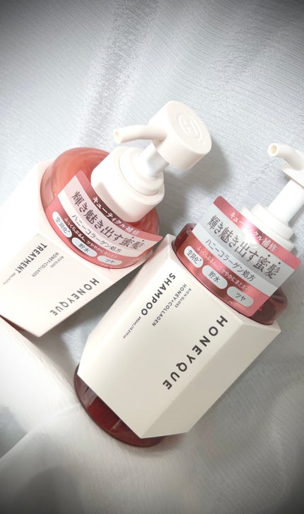 リッチグロス シャンプー シャイニー/ヘアトリートメント シャイニー/ハニーク/市販シャンプーを使ったクチコミ(1枚目)