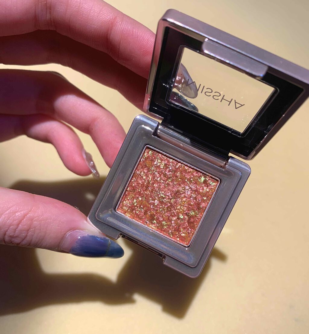 グリッタープリズム シャドウ/MISSHA/グリッターを使ったクチコミ(1枚目)