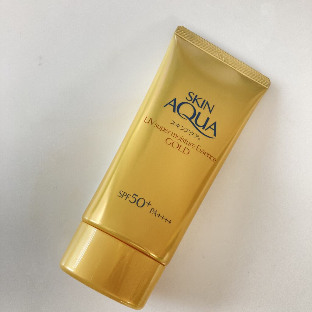 スーパーモイスチャーエッセンス ゴールド/スキンアクア/日焼け止めローションを使ったクチコミ（2枚目）