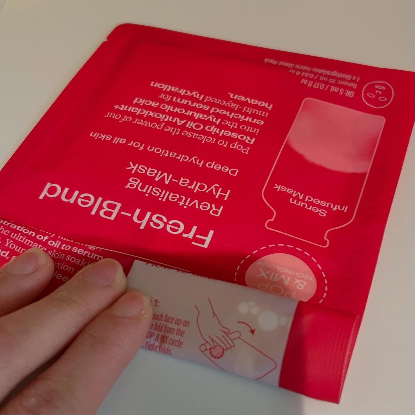 フレッシュブレンド オイル＋ シートマスク/trilogy/シートマスク・パックを使ったクチコミ（2枚目）