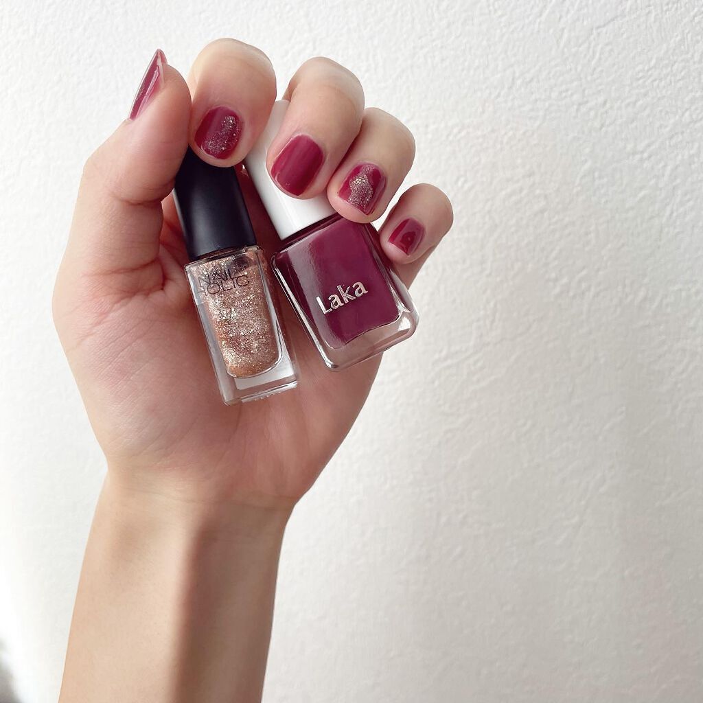 ネイルホリック Jungle Glitter/ネイルホリック/マニキュアを使ったクチコミ（3枚目）