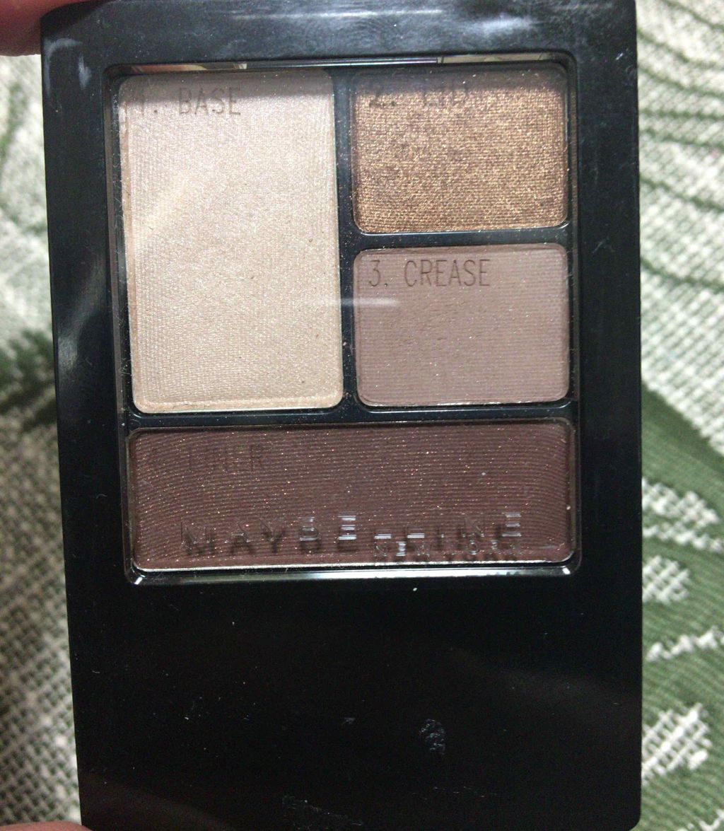 エキスパートウェア/MAYBELLINE NEW YORK/アイシャドウパレットを使ったクチコミ（1枚目）