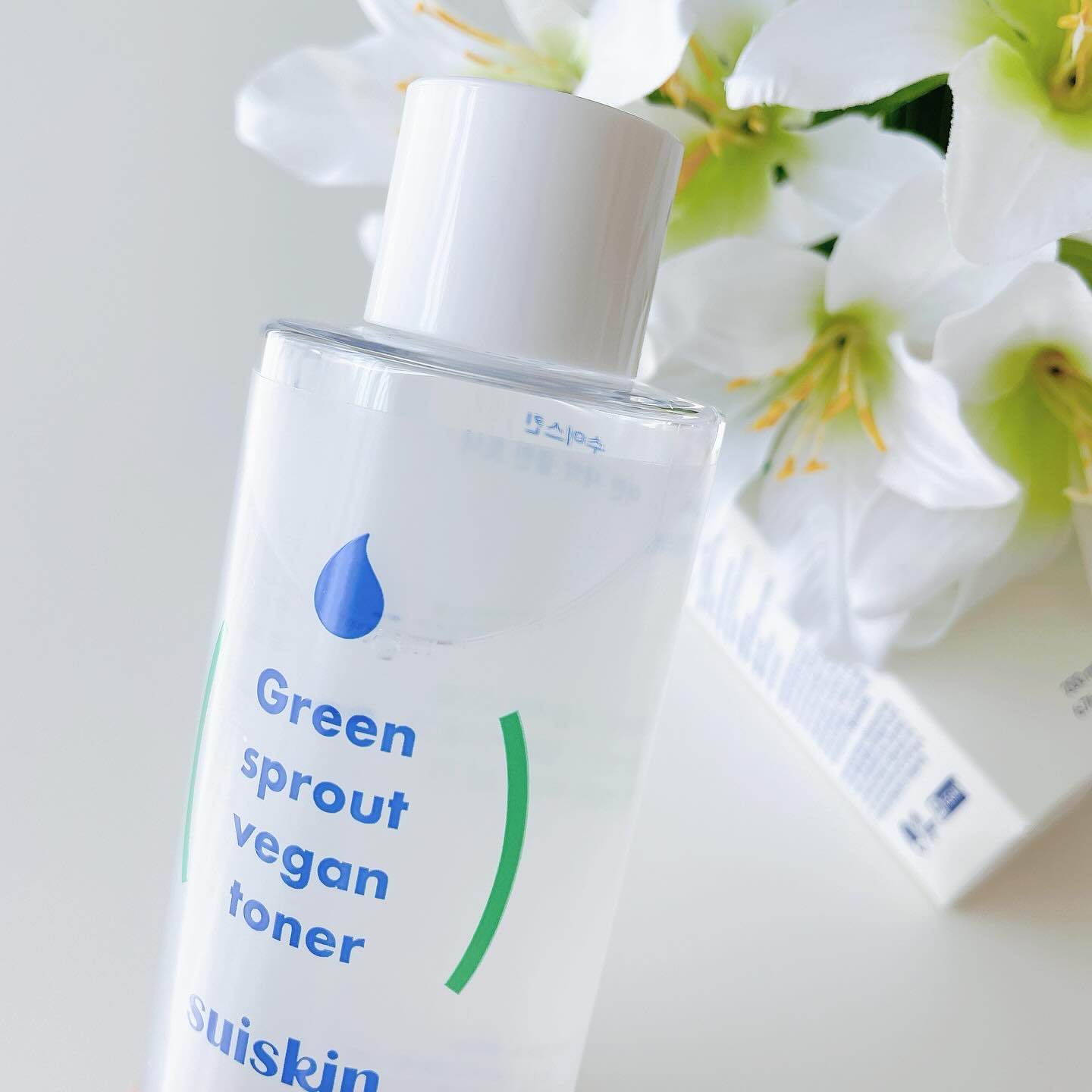 Green sprout vegan toner/suiskin/化粧水を使ったクチコミ（2枚目）