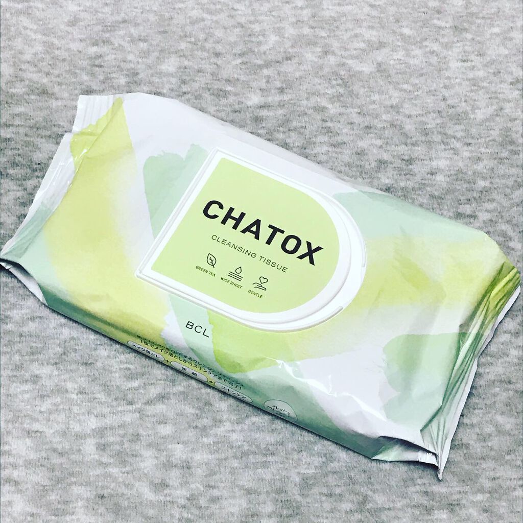 クレンジングティッシュ/チャトックス/クレンジングシートを使ったクチコミ(1枚目)