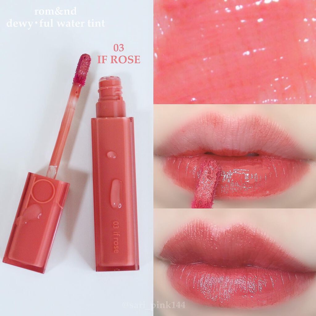 デュイフルウォーターティント/rom&nd/リップティントを使ったクチコミ(4枚目)