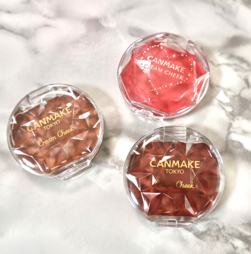 クリームチーク/キャンメイク/ジェル・クリームチークを使ったクチコミ(1枚目)