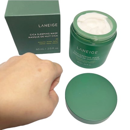 シカスリーピングマスク/LANEIGE/フェイスクリームを使ったクチコミ(3枚目)