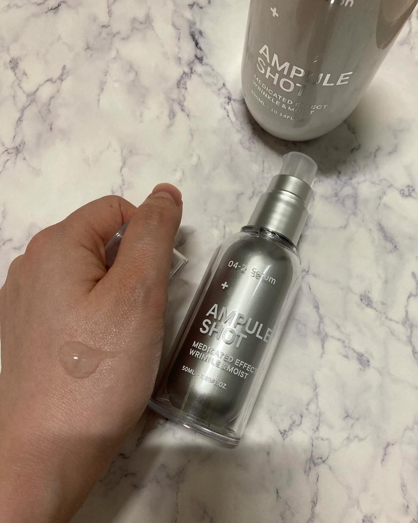 薬用 エフェクト リンクル&モイスト ローション/AMPULE SHOT/化粧水を使ったクチコミ(1枚目)