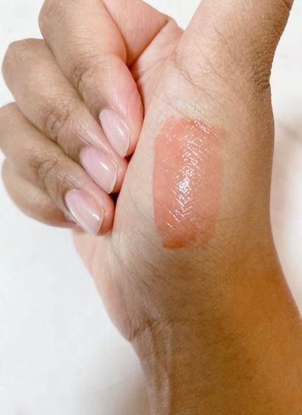 ルージュ ピュールクチュール ヴェルニ ウォーターグロウ/YVES SAINT LAURENT BEAUTE/口紅を使ったクチコミ(2枚目)