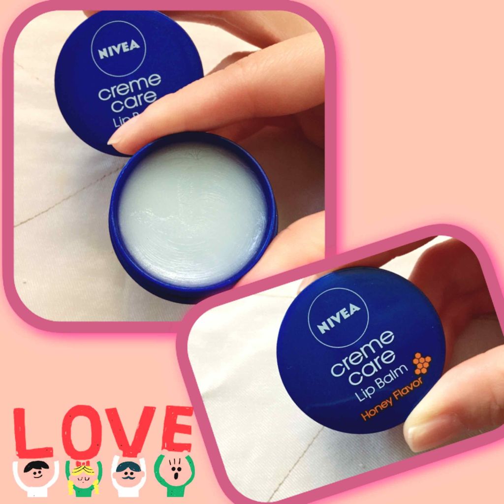 ニベア クリームケア リップバーム はちみつの香り/ニベア/リップケアを使ったクチコミ(1枚目)