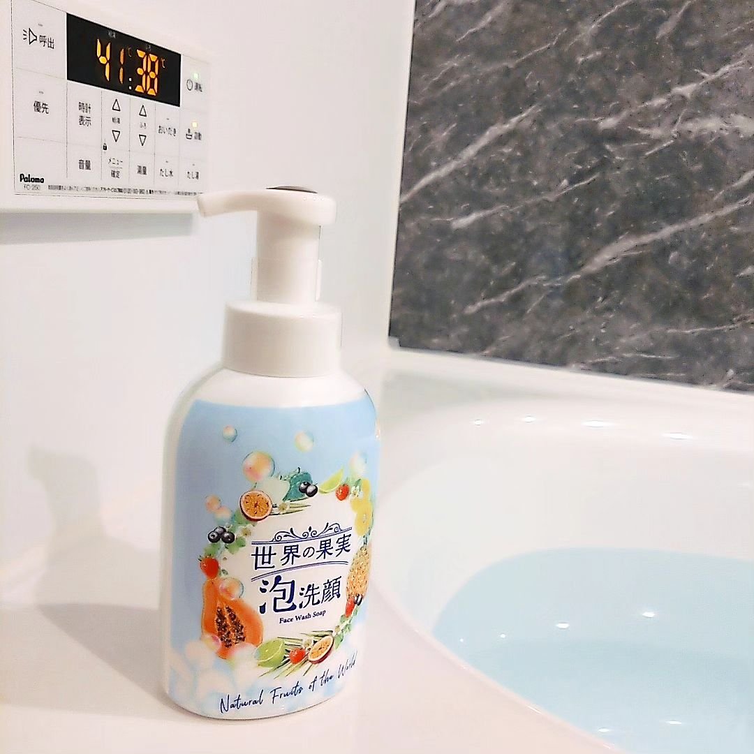 世界の果実 すっきり泡洗顔/世界の果実/泡洗顔を使ったクチコミ（2枚目）