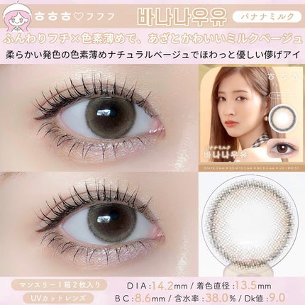 fufufu 1month/fufufu/1ヶ月(1MONTH)カラコンを使ったクチコミ(3枚目)