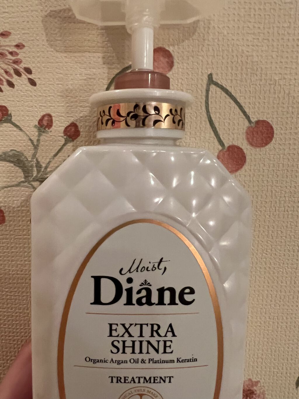 パーフェクトビューティ モイストダイアン エクストラシャイン シャンプー/トリートメント トリートメント450ml/ダイアン/市販シャンプーを使ったクチコミ（1枚目）