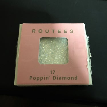 アイシャドウレフィル 17 ポッピンダイヤモンド/ROUTEES/シングルアイシャドウを使ったクチコミ（2枚目）