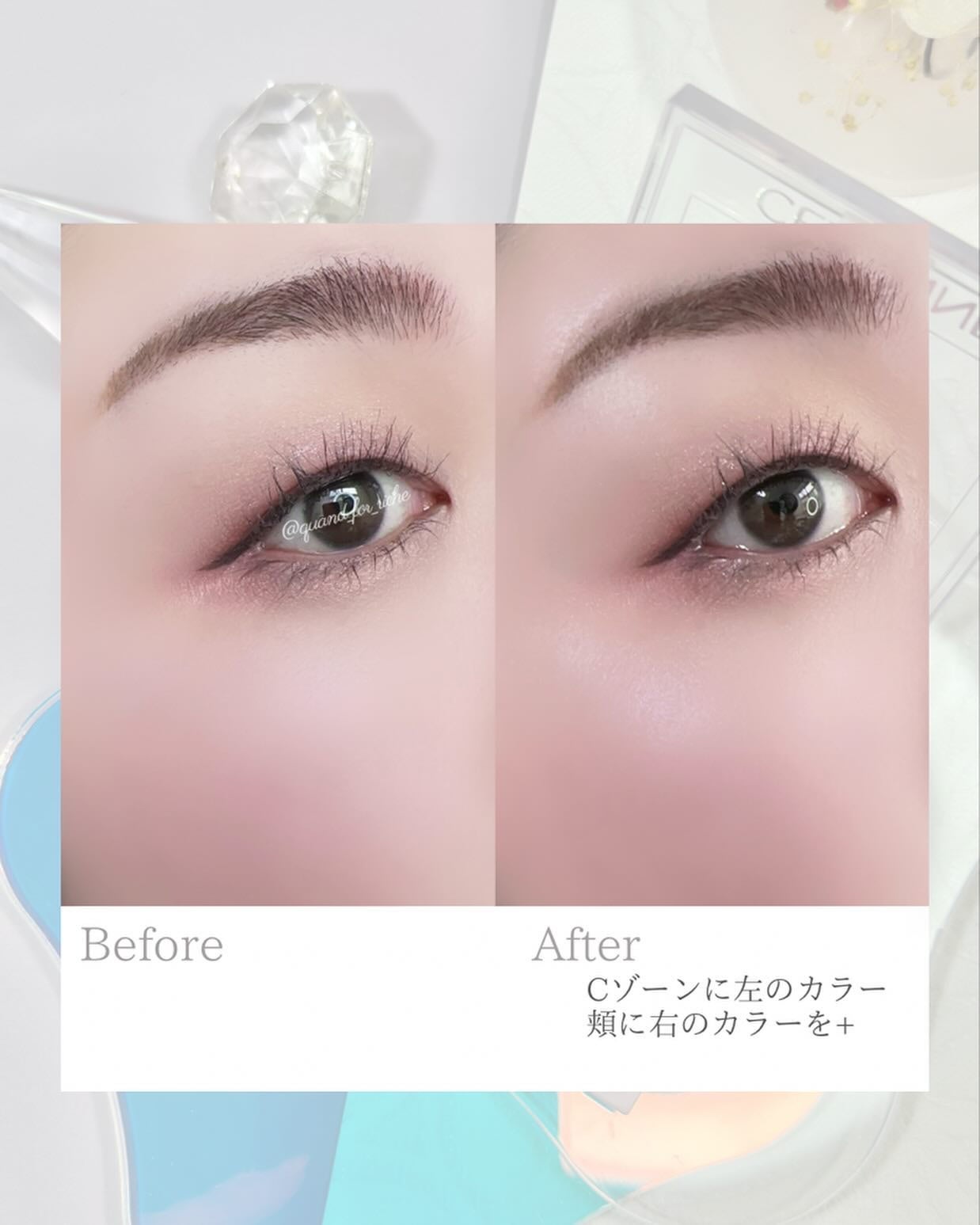 フェイスグロウカラー/CEZANNE/クリームハイライトを使ったクチコミ(7枚目)