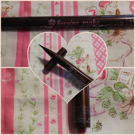 スムースリキッドアイライナー スーパーキープ/ヒロインメイク/リキッドアイライナーを使ったクチコミ(1枚目)